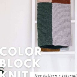 How to Knit a Blanket: Beginner Pattern For Straight Needles